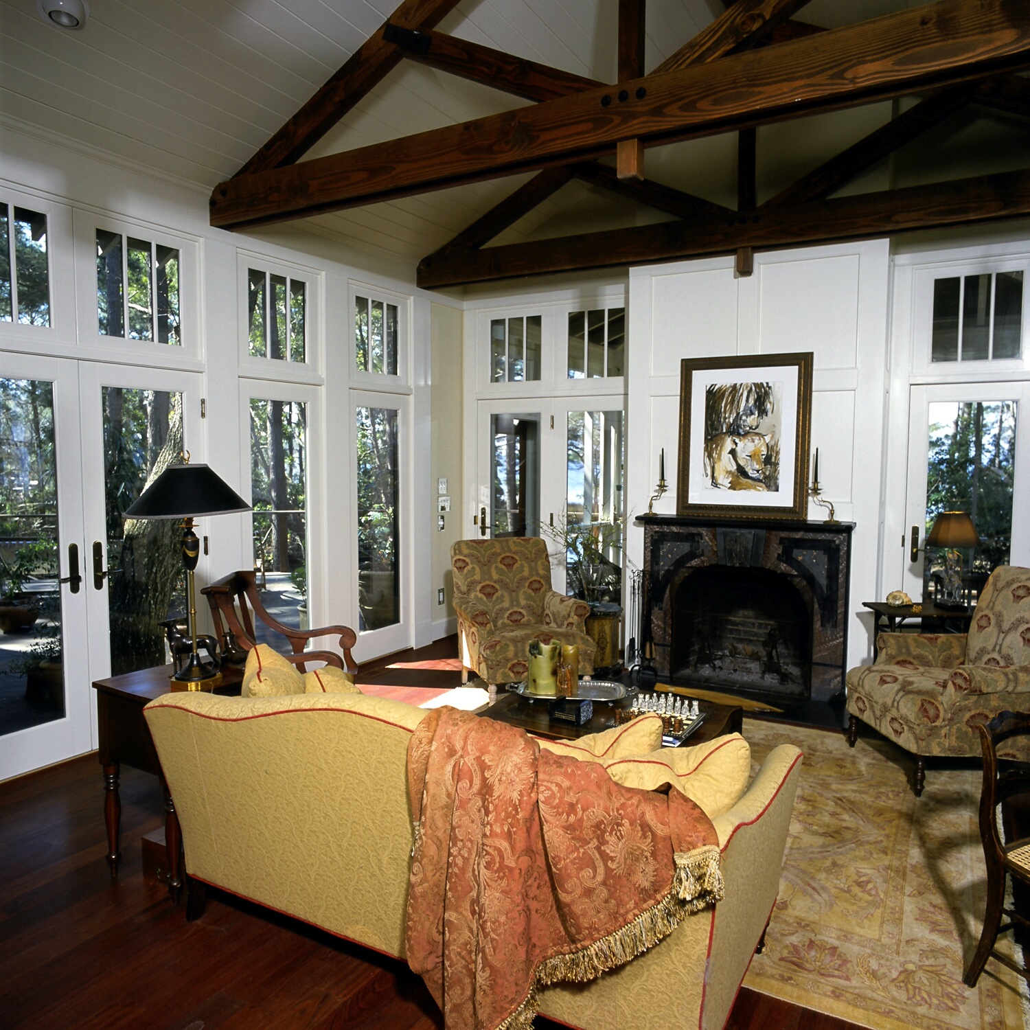 Southern Shores, North Carolina Waterfront Residence Living Room
