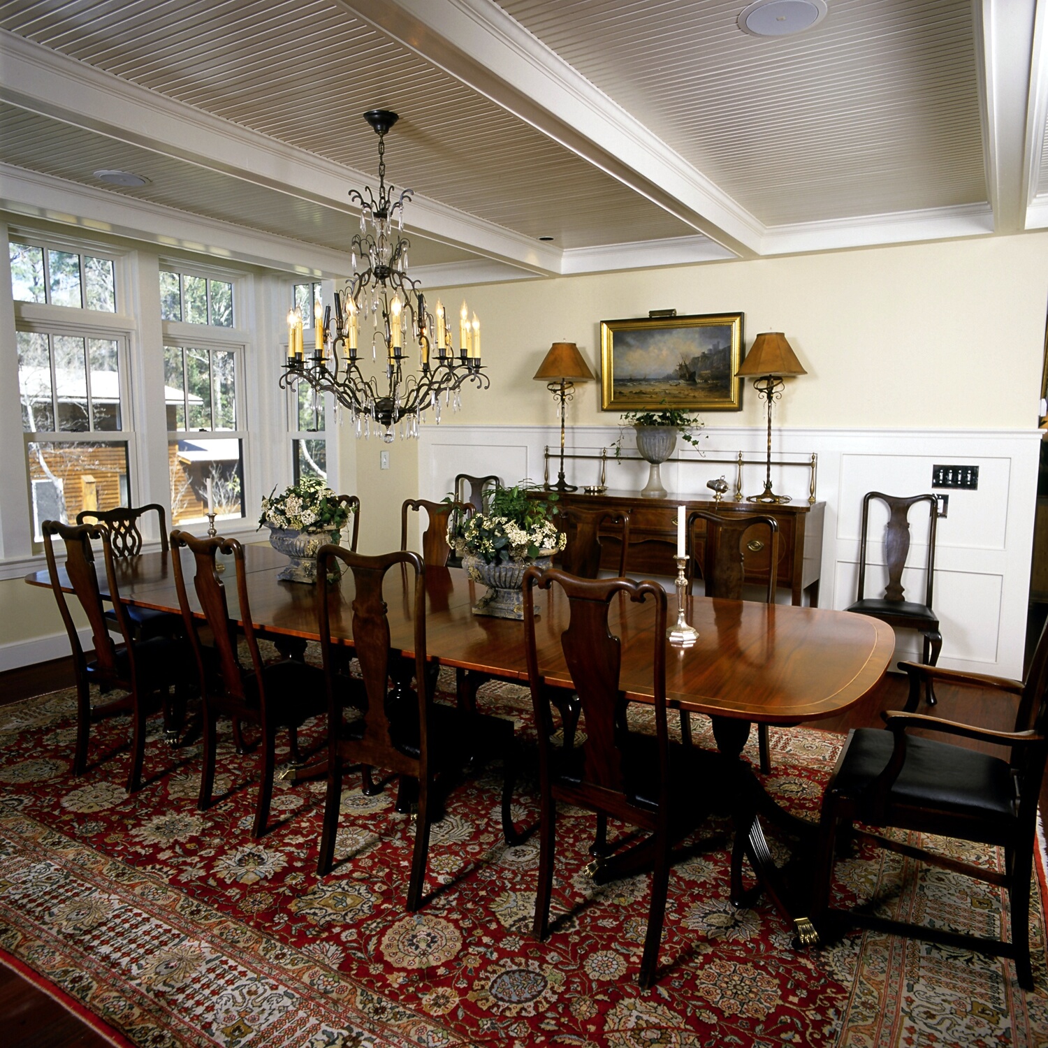 Southern Shores, North Carolina Waterfront Residence Dining Room