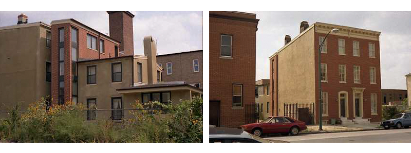 Jeffrey A. Lees Architecture - Mongomery Street Baltimore - Exterior
