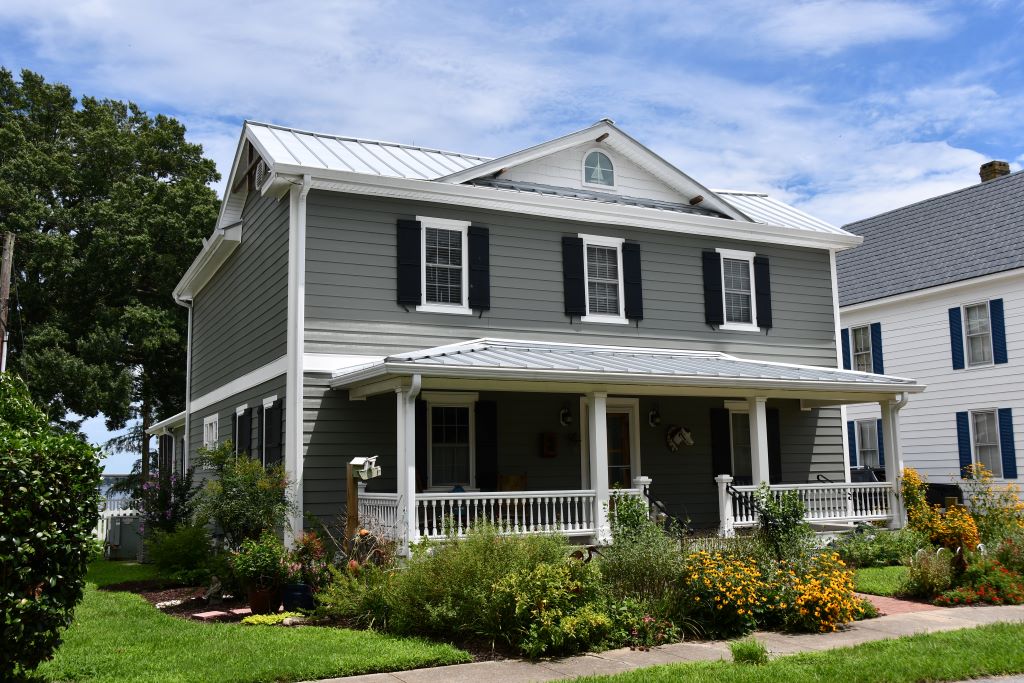 View of the house from the Northwest